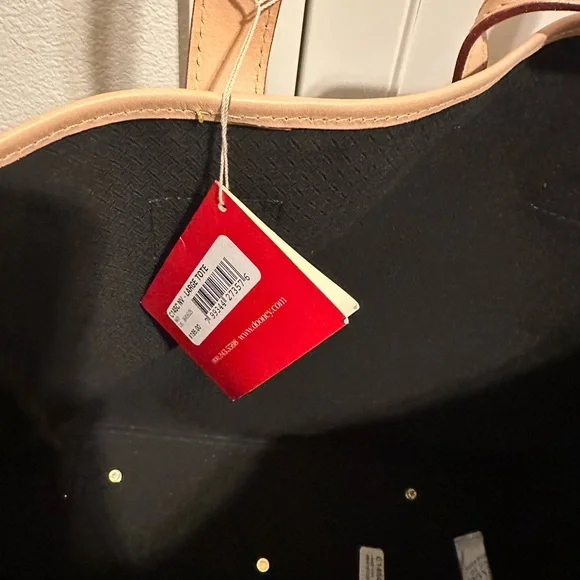 New Dooney Bourke canvas and leather large totebag - Picture 6 of 7